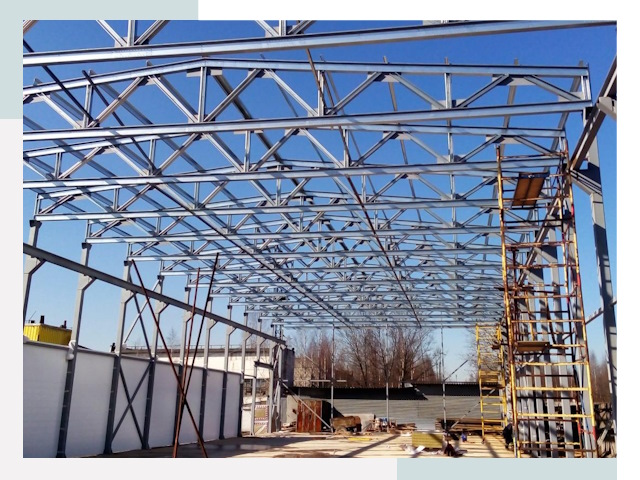 Строительство цехов в Наро-Фоминск от 615 руб. под ключ