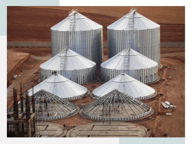 Строительство зерновых силосов в Наро-Фоминске