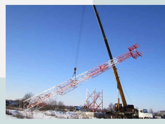 Строительство башен связи в Наро-Фоминске от 615 руб.