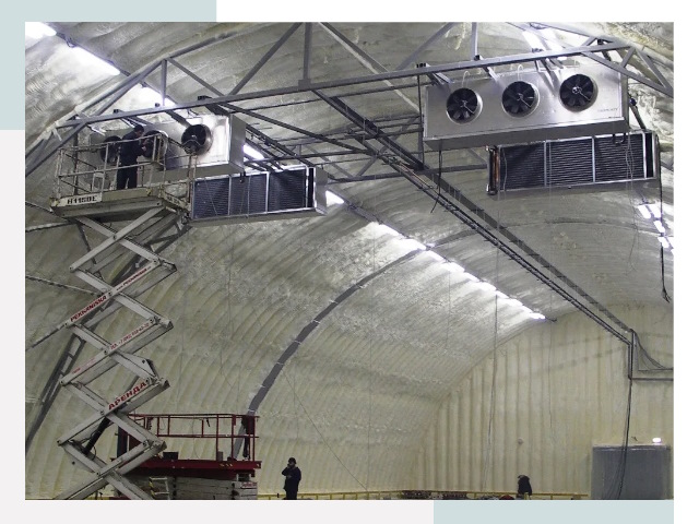 Оснащение ангаров в Наро-Фоминске