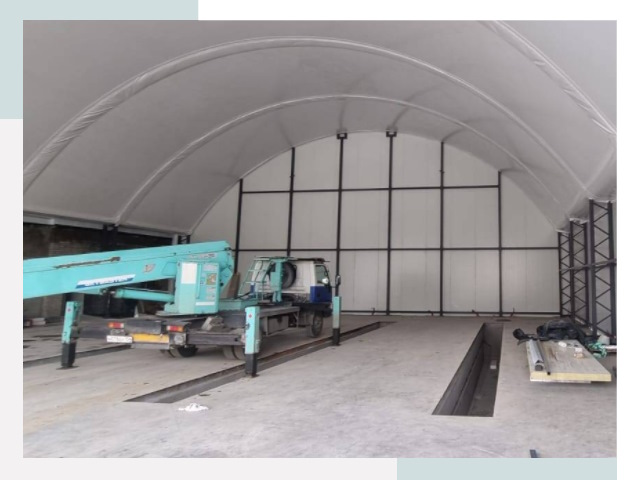 Внутреннее оснащение ангаров в Наро-Фоминске